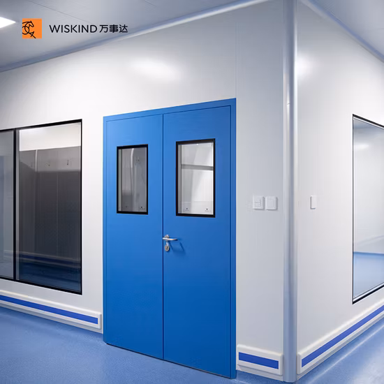 50 мм/75 мм/100 мм минеральная вата/бумажные соты/алюминиевые соты/EPS/PU сэндвич-стены для чистых помещений системы для пищевых продуктов